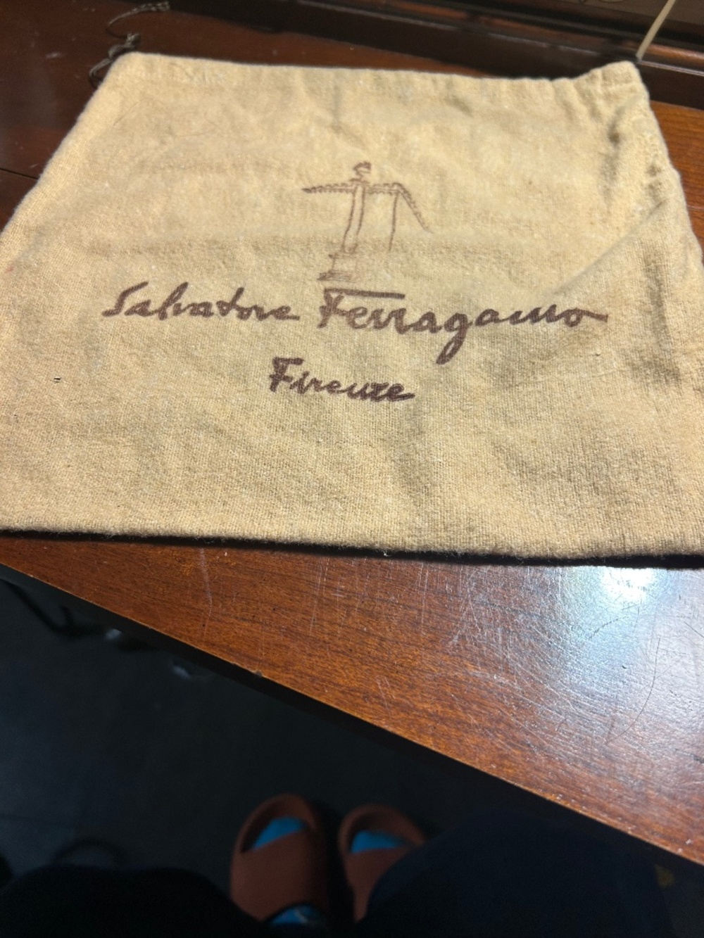 SALVATORE FERRAGAMO dust bag FIREUZE dust bag.